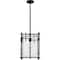 Quoizel Daphne Mid Pendant 1 Light Matte Black DPN1512MBK - alternate 2